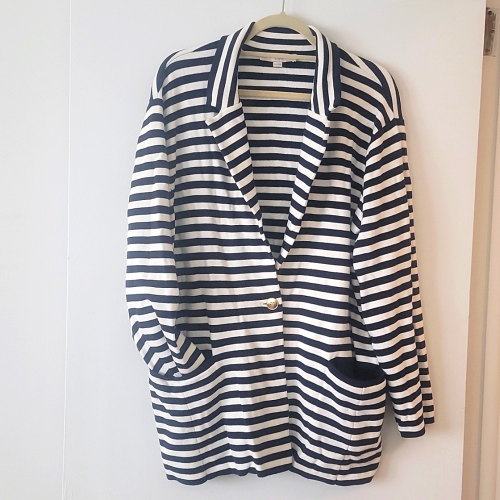 Loft Plus Size Sweater Blazer